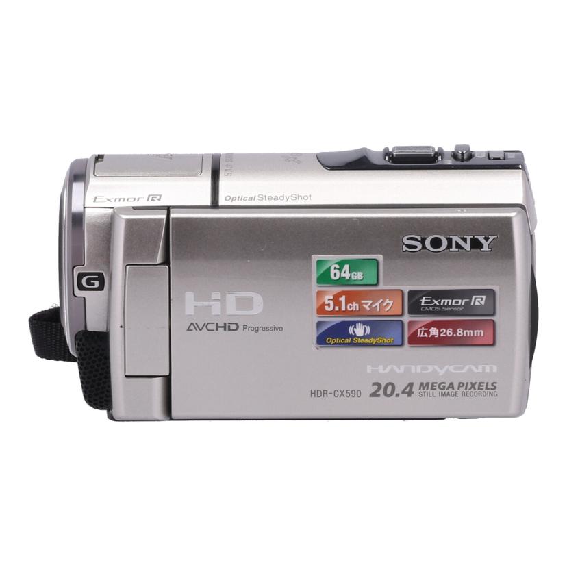 楽天市場】【中古】 良品中古 HDR-CX590V シャンパンシルバー 安心保証  
