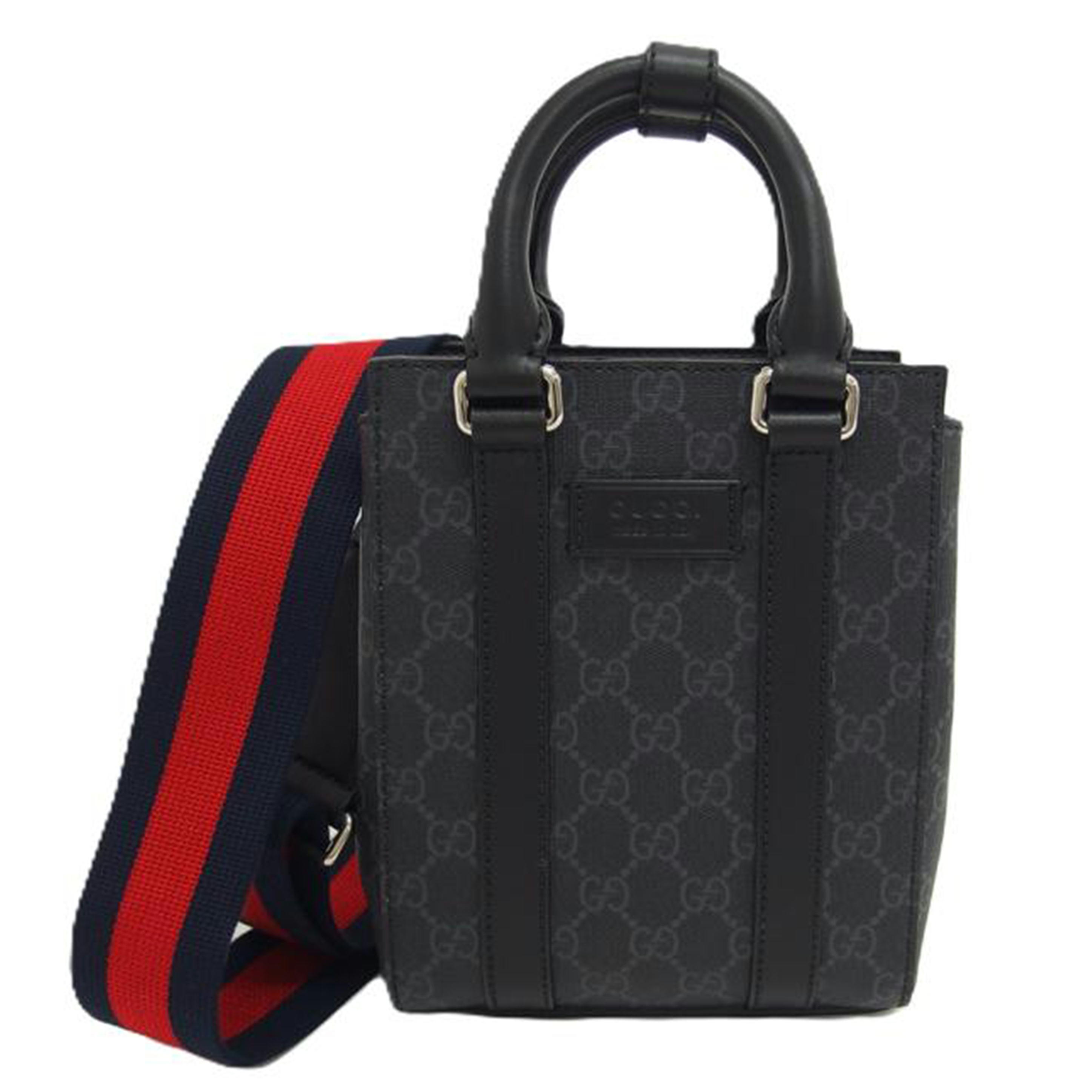 GUCCI ブラック メッセンジャーバッグ　GGナイロン 510335 Gucci GG Logo Black Nylon Small Messenger Bag 510335