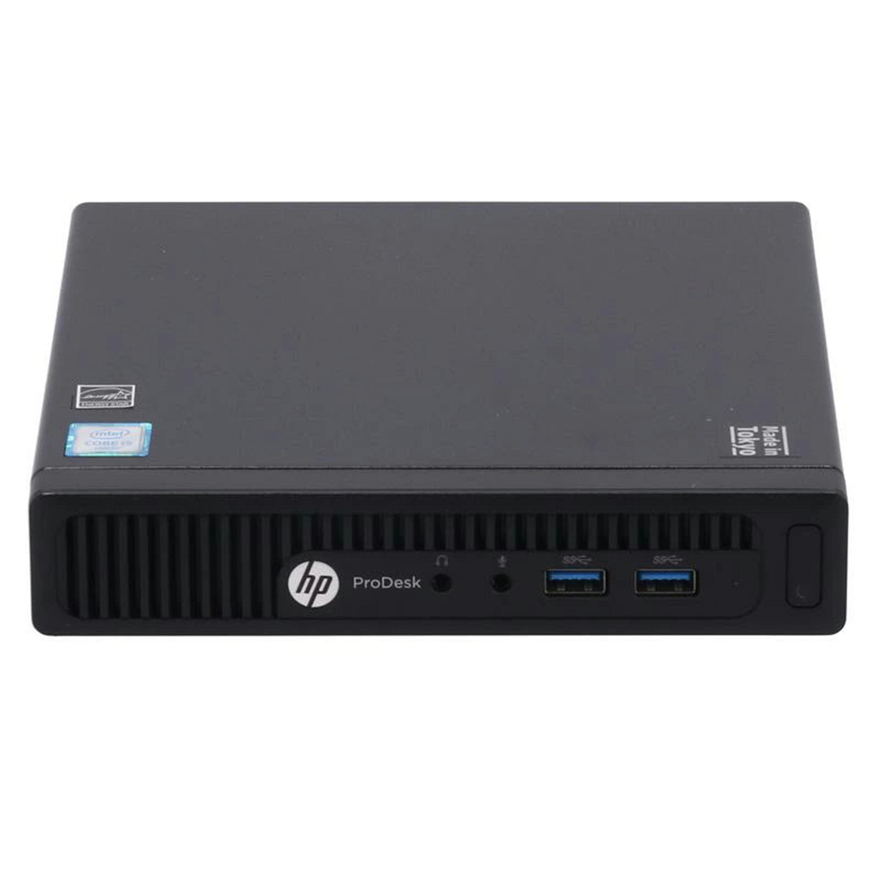 hp ヒューレットパッカード/Win10ミニ事務机いの一番パソコン/Prodesk 400 G2 DM/JPA612FGPT/B価値づける/62【中古】