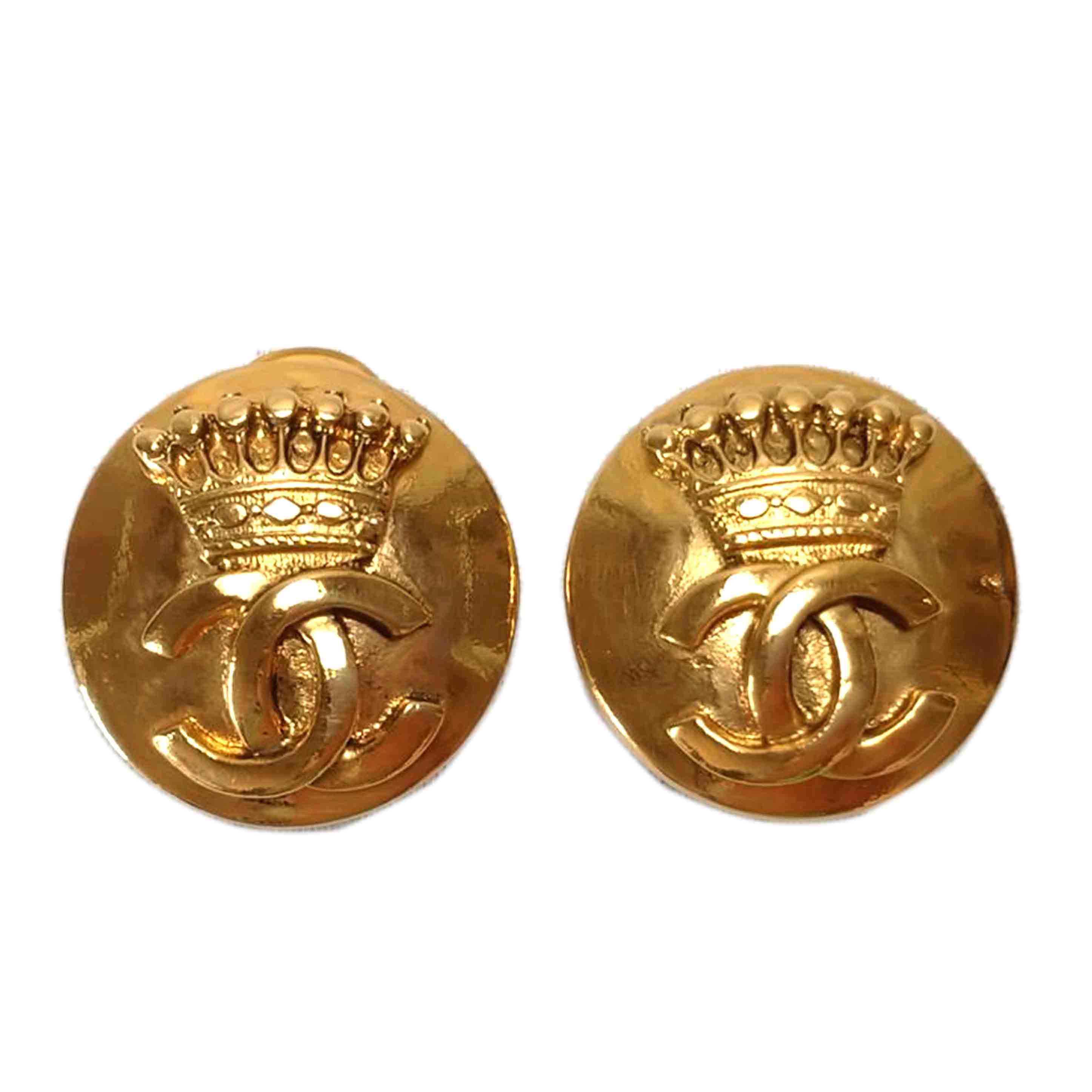 CHANEL シャネル/ココマーク クラウン イヤリング/ABランク/52【中古】|ワンダーレックス 店