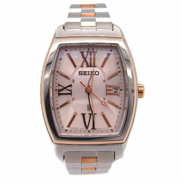 楽天市場】SEIKO セイコー ルキア 1B22-0BC0 デイト 白 ホワイト SS