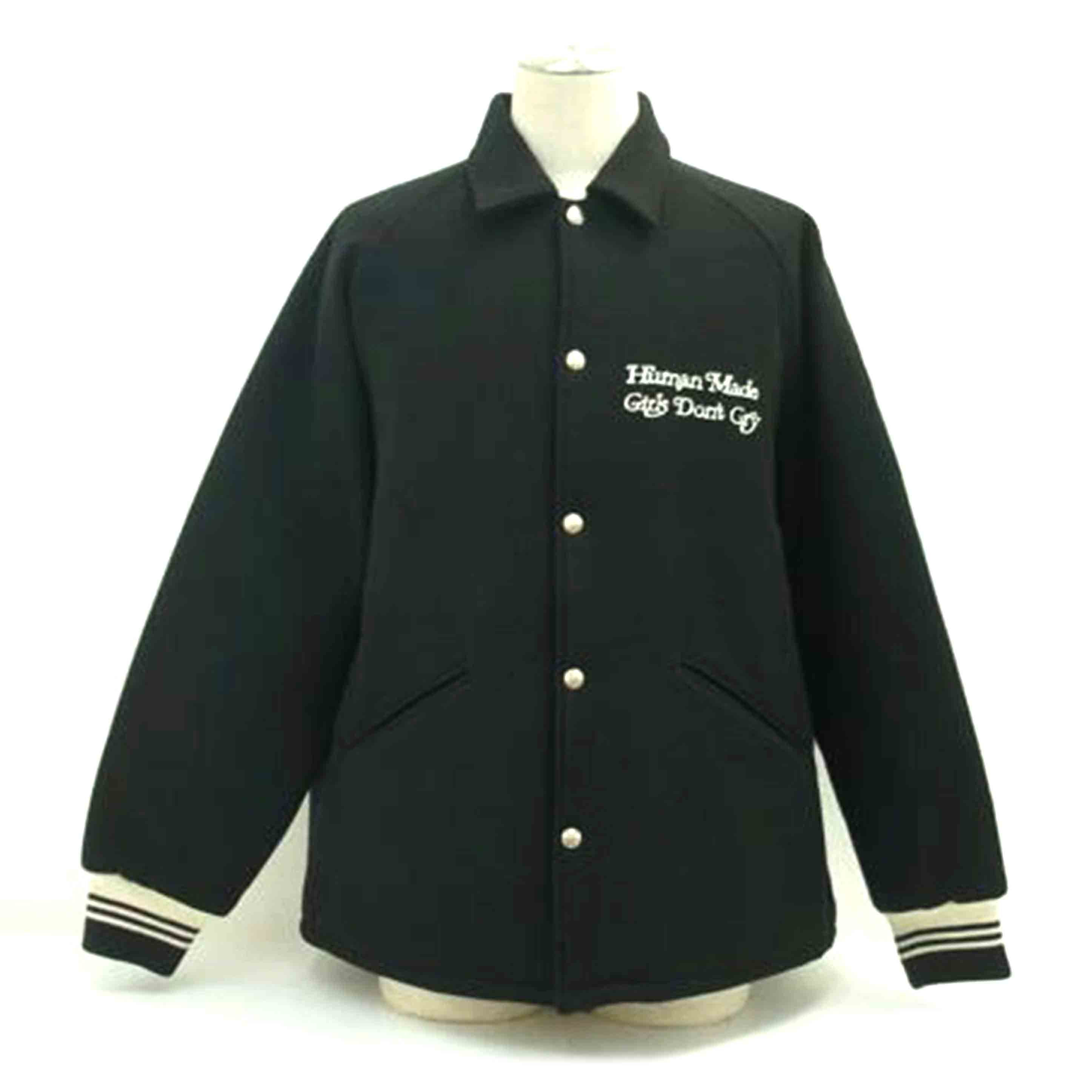 楽天市場】HUMAN MADE×KAWS 2021AW Varsity Jacket XX22JK004