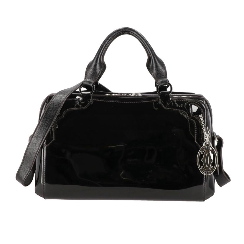 CARTIER マルチェロ ドゥ ボウリングバッグ ミニボストン2way 黒 楽天市場】【バッグ】Cartier カルティエ マルチェロ ドゥ ボウリング