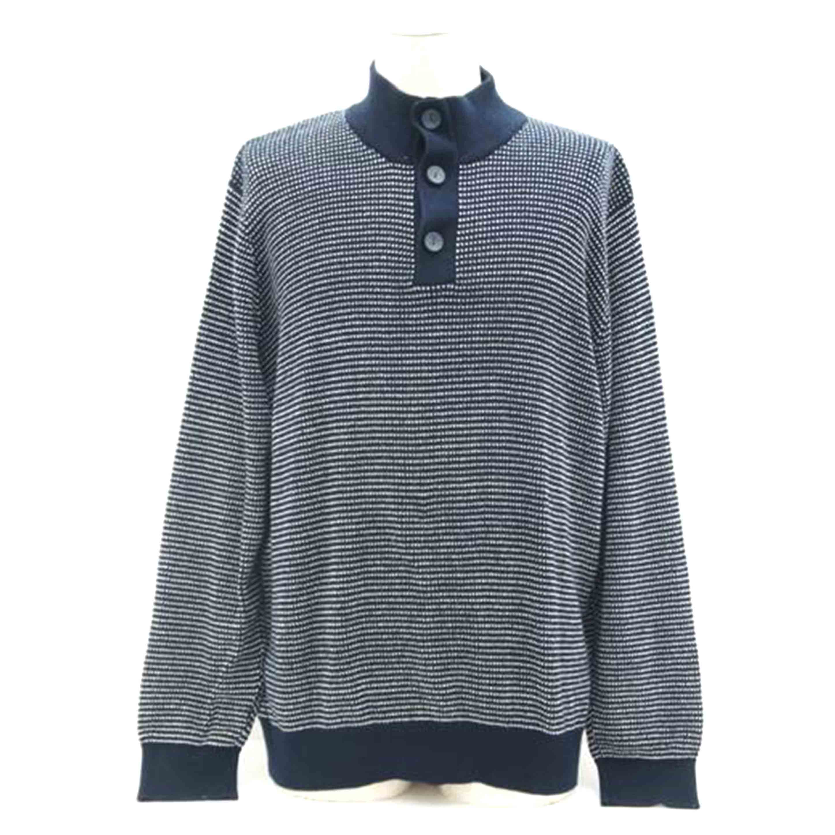 L.L.Bean エルエルビーン/カシミヤ混バーズアイニット/290194/AB位置付ける/69【中古】 ニット・セーター-メンズファッション
