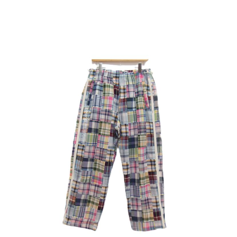 Supreme グッドイナフ　Patchwork Track Pant L Supreme GOODENOUGH Patchwork Madras Full Zip Track Pant