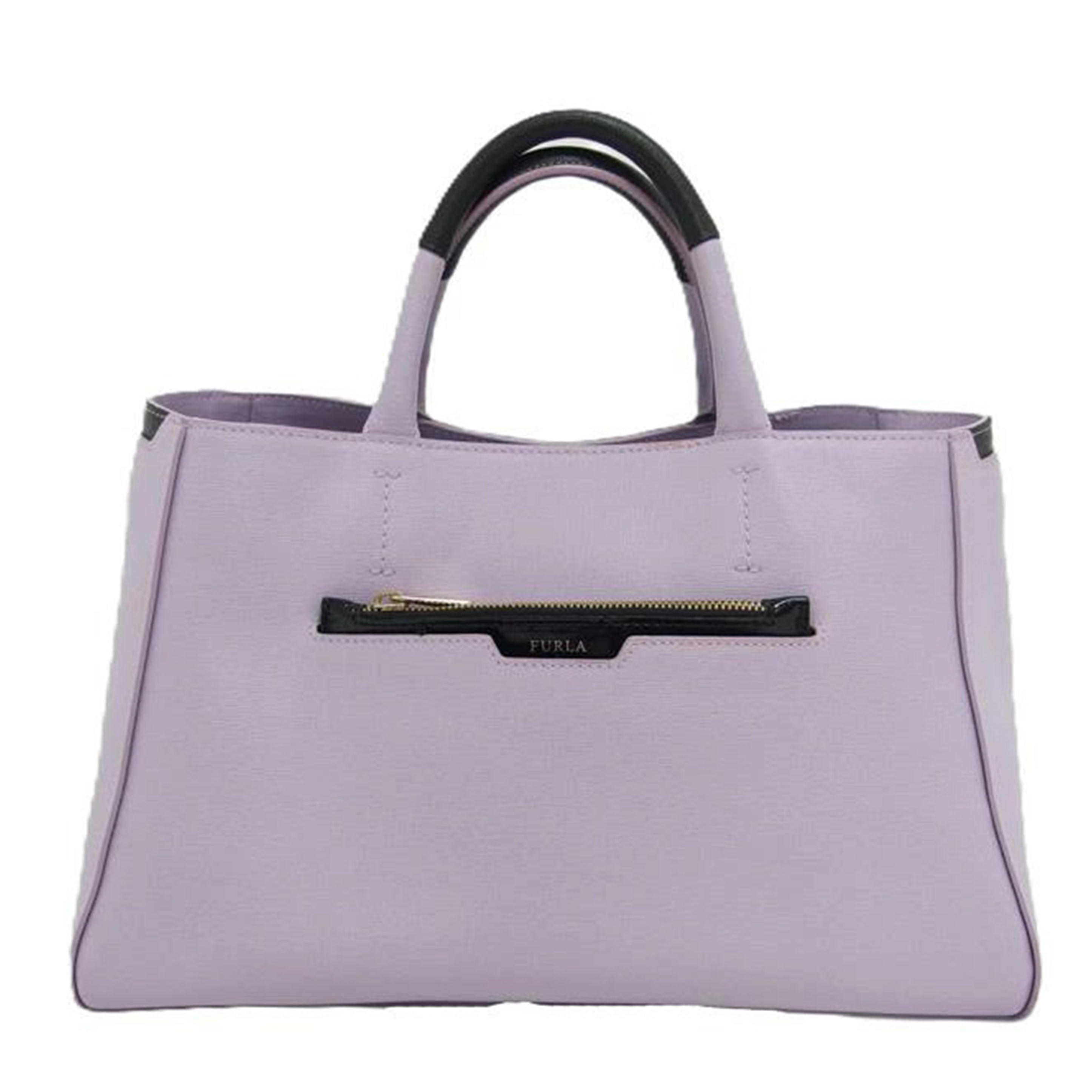 FURLA /レザートート/ポーチ付/ライトパープル/G6121/S2/177132 32/ABランク/88【中古】 13,425円