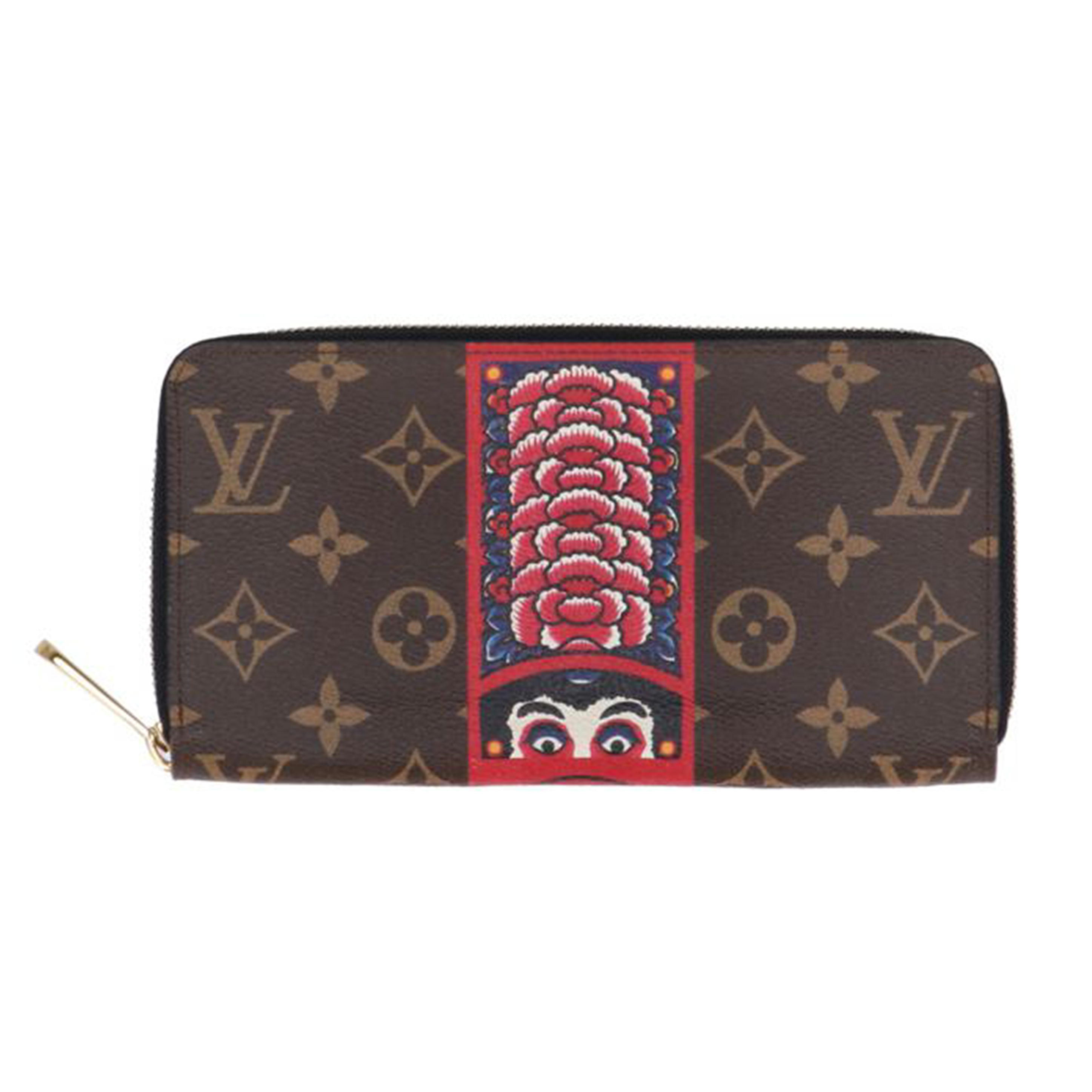 ルイヴィトン M67249 山本寛斎コラボ 歌舞伎達磨 長財布モノグラム　番号有 800000096631000-7_683882f4-