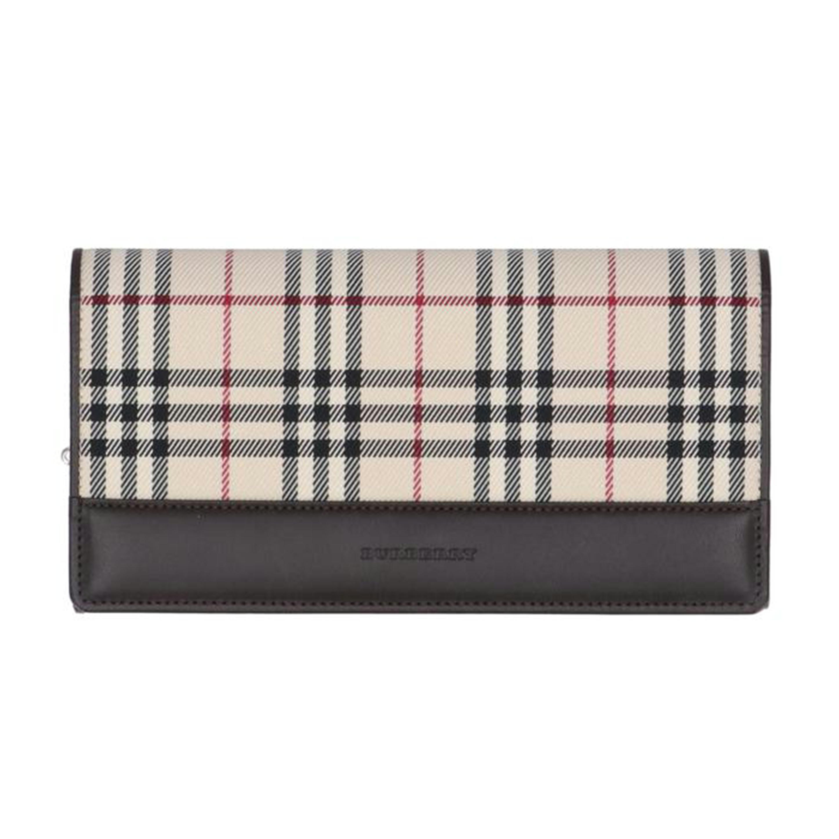 楽天市場】【財布】BURBERRY バーバリー ノバチェック 2つ折長