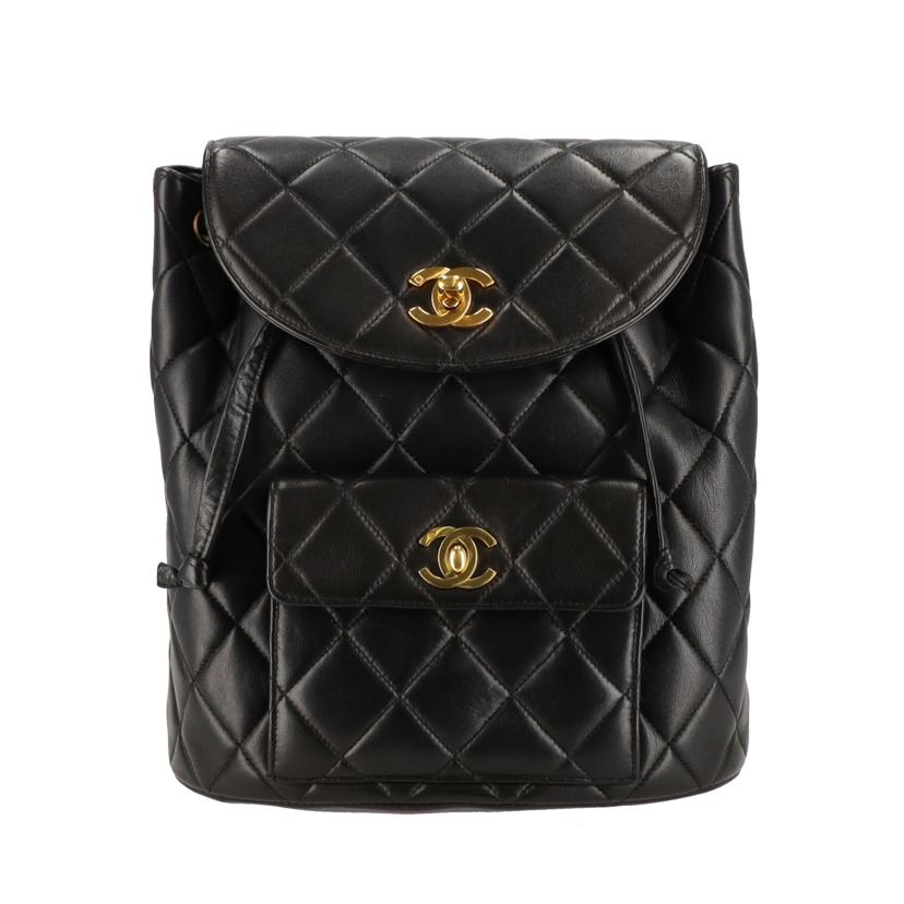 \u003cbr\u003eCHANEL シャネル/マトラッセ/ラムレザーチェーンリュック/377****/ABランク/91【中古】