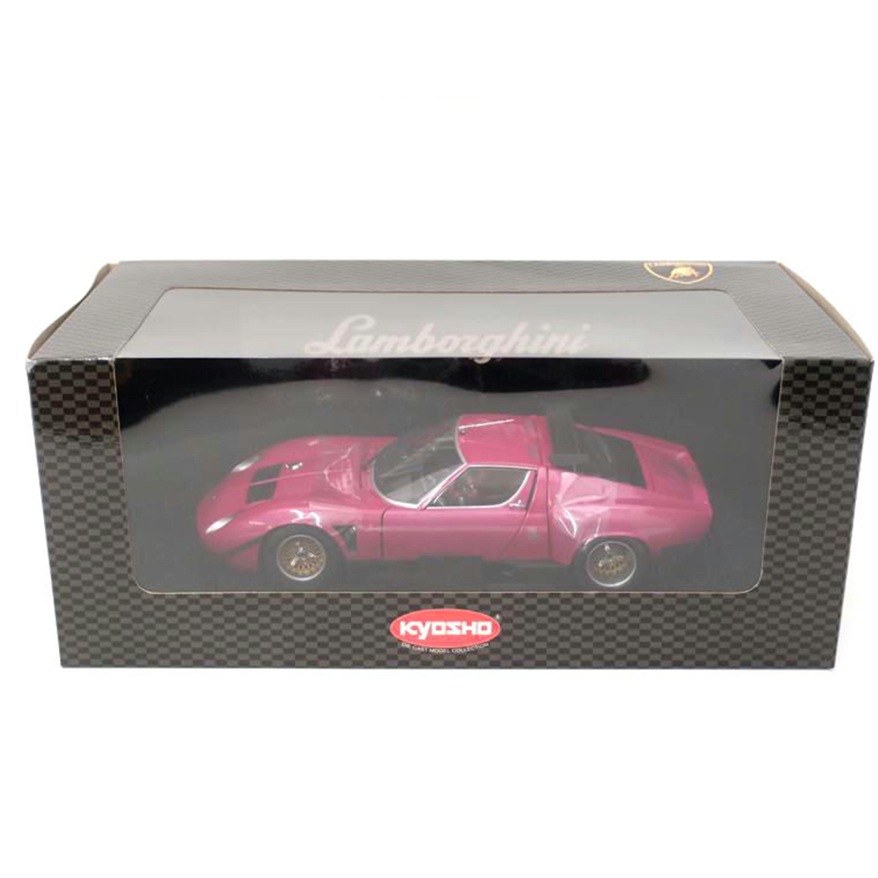 １／１８ ランボルギーニ イオタ SVR jota 京商 新品 ミニカー Amazon | 京商オリジナル 1/18ランボルギーニイオタSVR