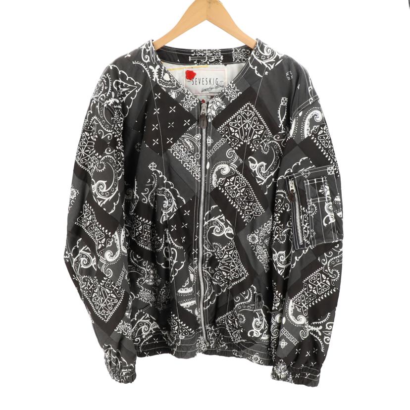 楽天市場】SEVESKIG セヴシグ DYED BANDANA JACKET バンダナCPO