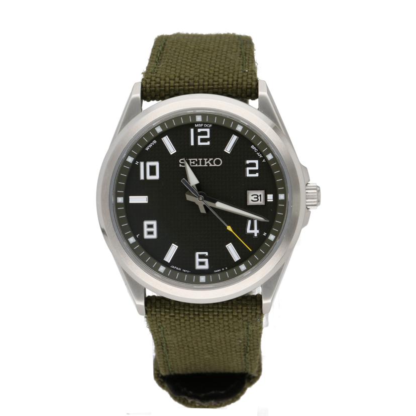 楽天市場】SEIKO セイコー 7B22-0AD0 ソーラー電波時計 腕時計