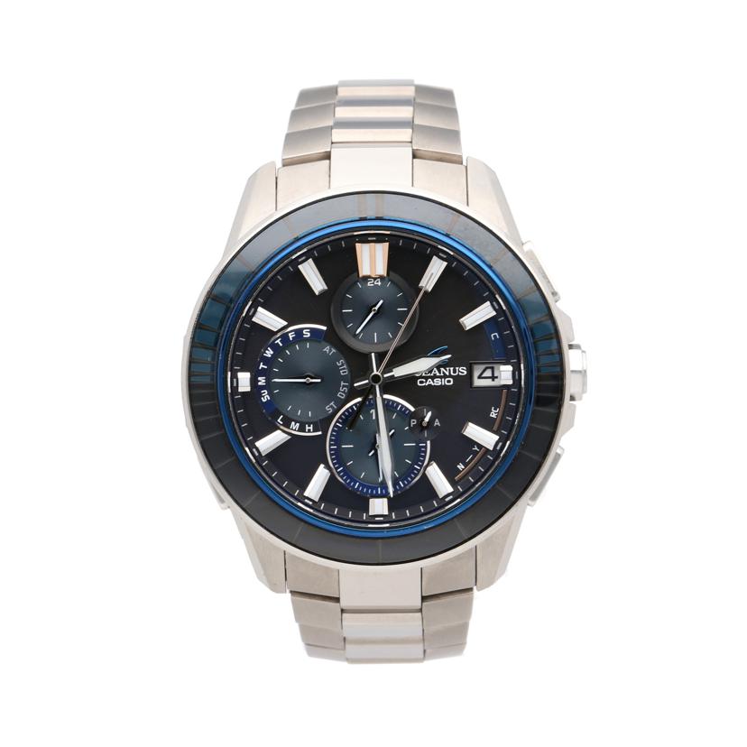 楽天市場】☆良品 箱、保付き【CASIO】カシオ オシアナス マンタ