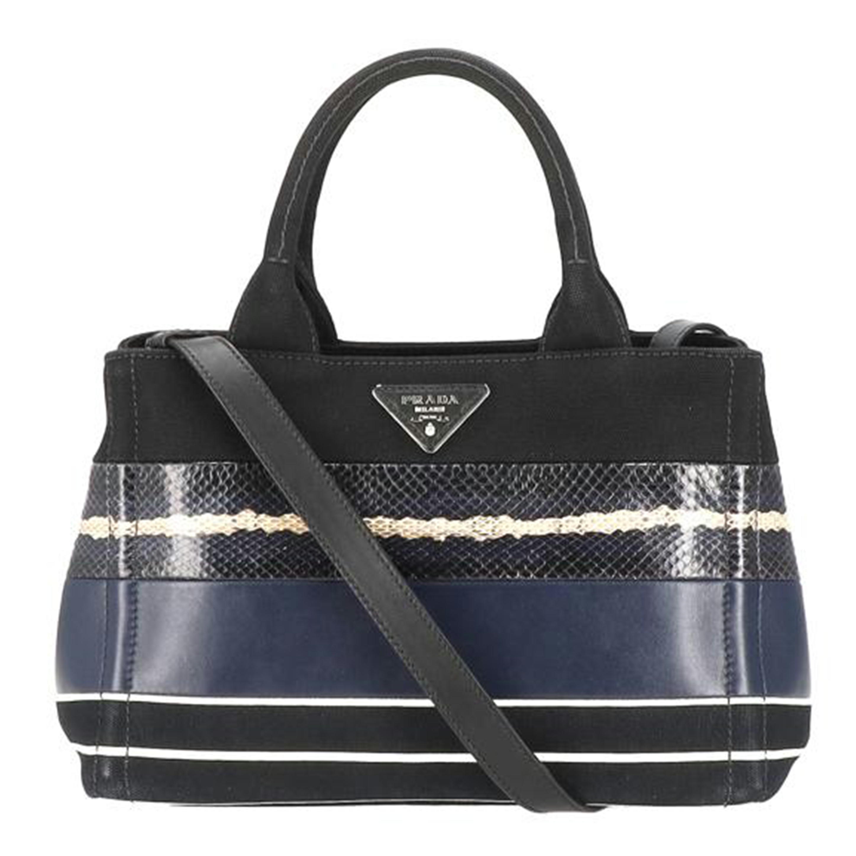 PRADA プラダ CANAPA カナパ グロメット トートバッグ 楽天市場】中古 プラダ カナパ グロメット キャンバス 黒 SV金具