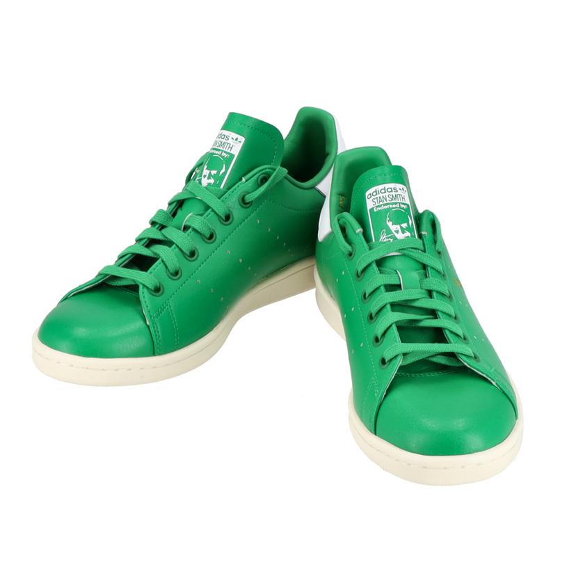 【新品未使用】adidasアディダスタンスミスミュール白ホワイト緑グリーン adidas アディダス STAN SMITH スタンスミス ミュール 白 緑