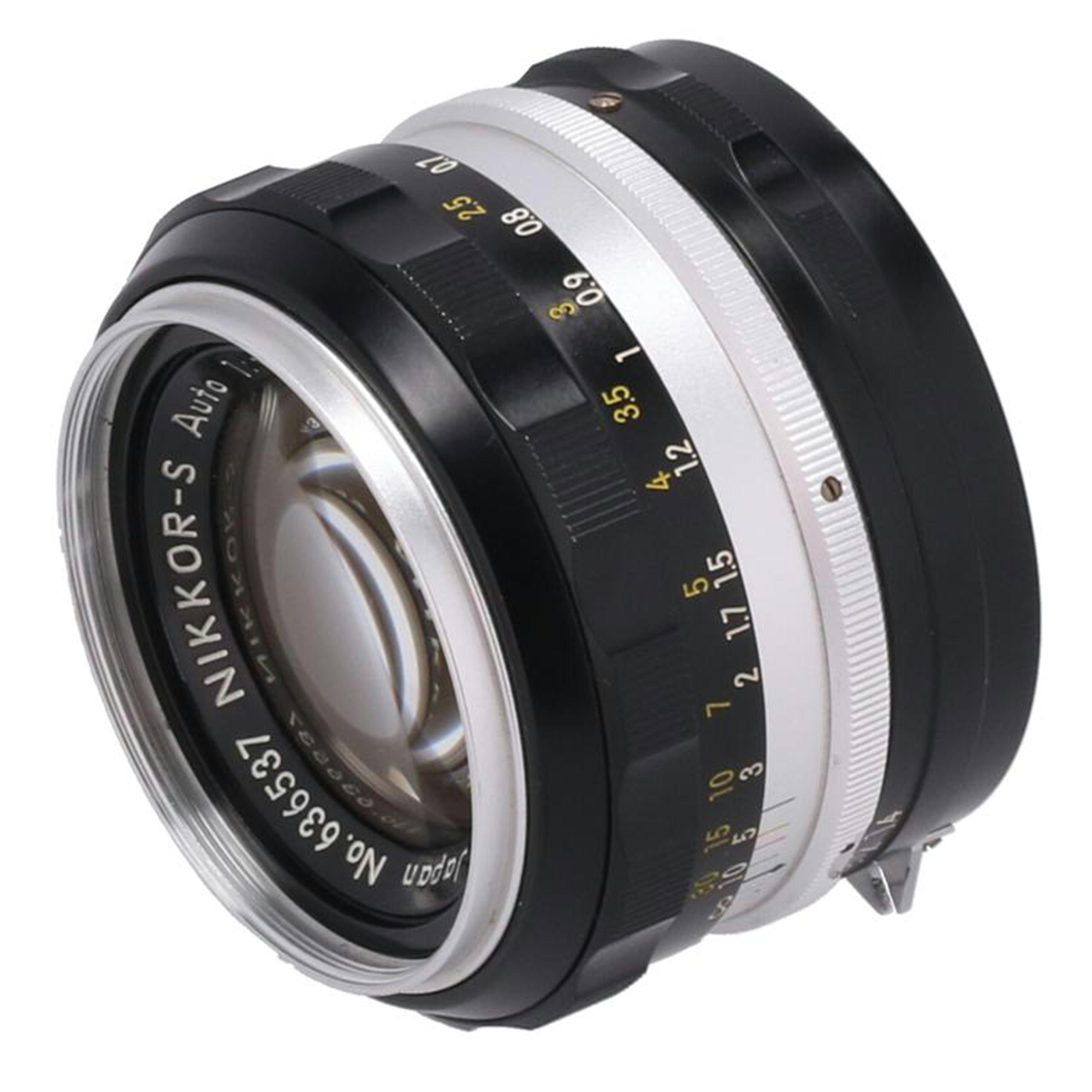 Nikon - 【中古】(ニコン) Nikon NIKKOR-S Auto 50/1.4 中古】(ニコン) Nikon NIKKOR-S Auto 50mm F1.4｜ナニワグループ
