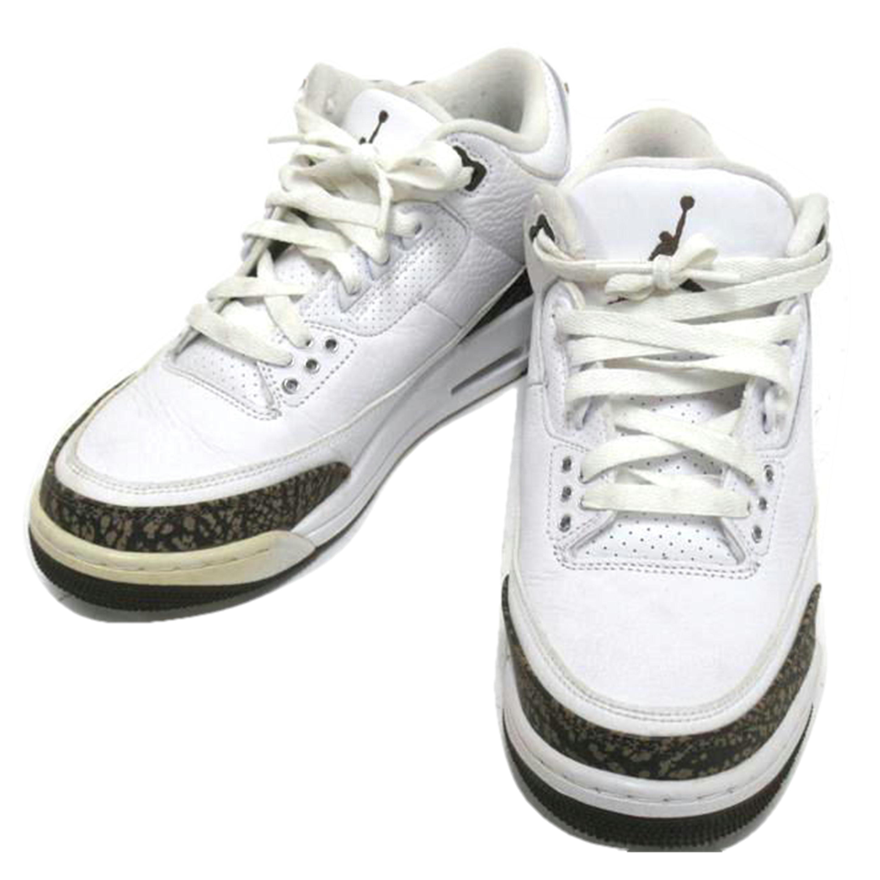 NIKE ナイキ/Air Jodan 3 Retro  Mocha/ハイカットスニーカー/136064-122/Bランク/63【中古】