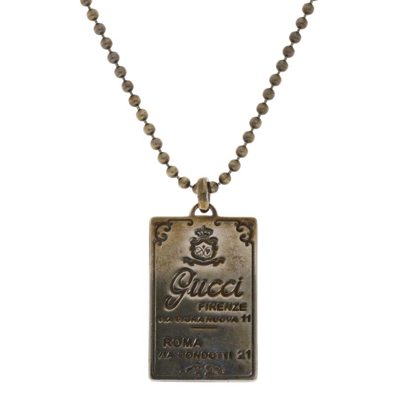 GUCCI グッチ/925/FIRENZEネックレス/2500-804863250/Bランク/94【中古】 12,709円