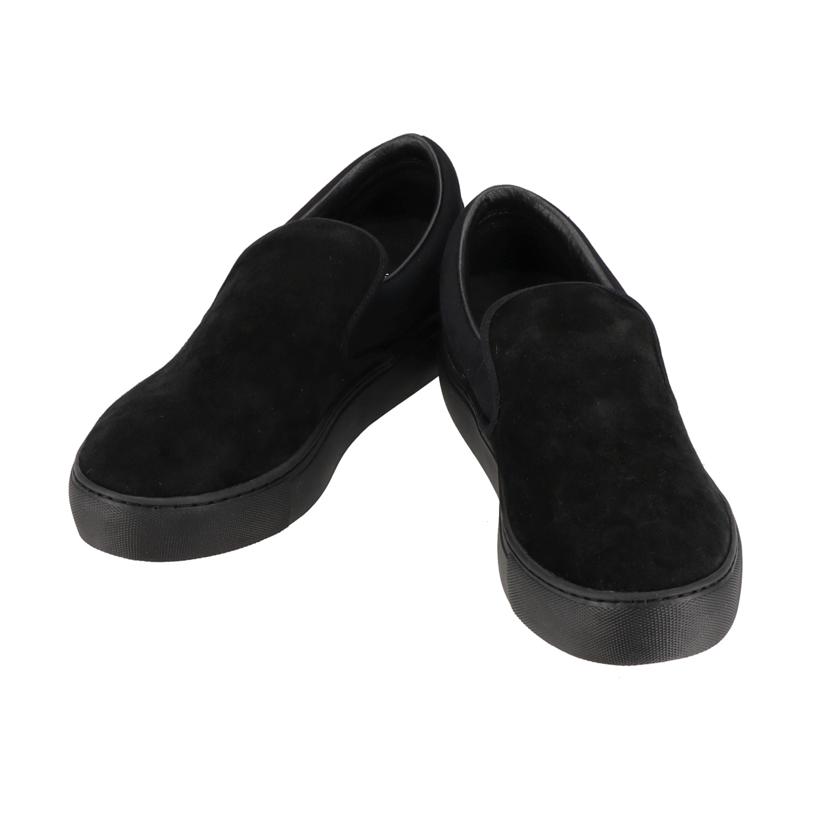 LAD MUSICIAN ラッドミュージシャン /SLIP－ON SNEAKER/Black/2122-908/42(25.5～26センチ程度)/ABランク/41【中古】