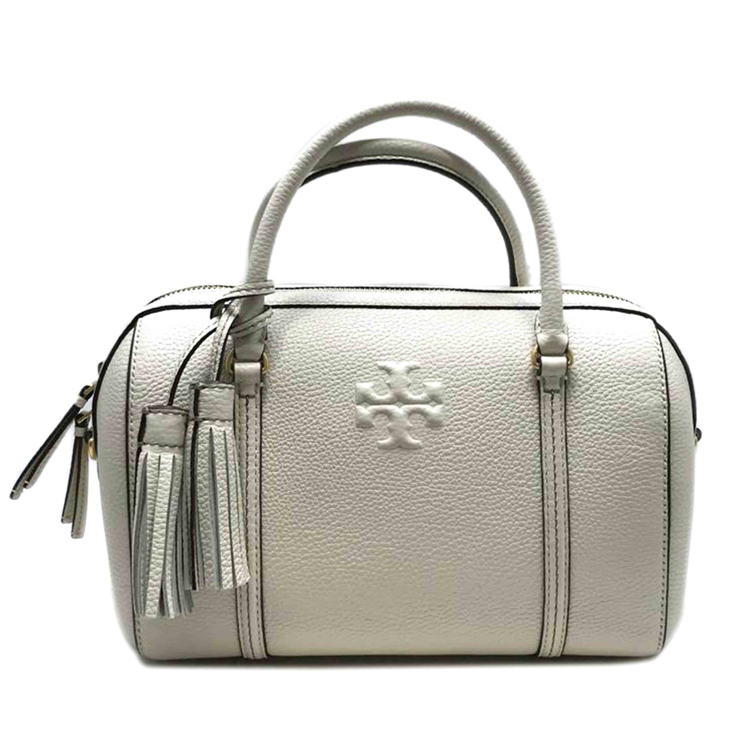 TORY BURCH トリーバーチ/ショルダーバック ティア レザー スモール サッチェル/141955/Bランク/51【中古】
