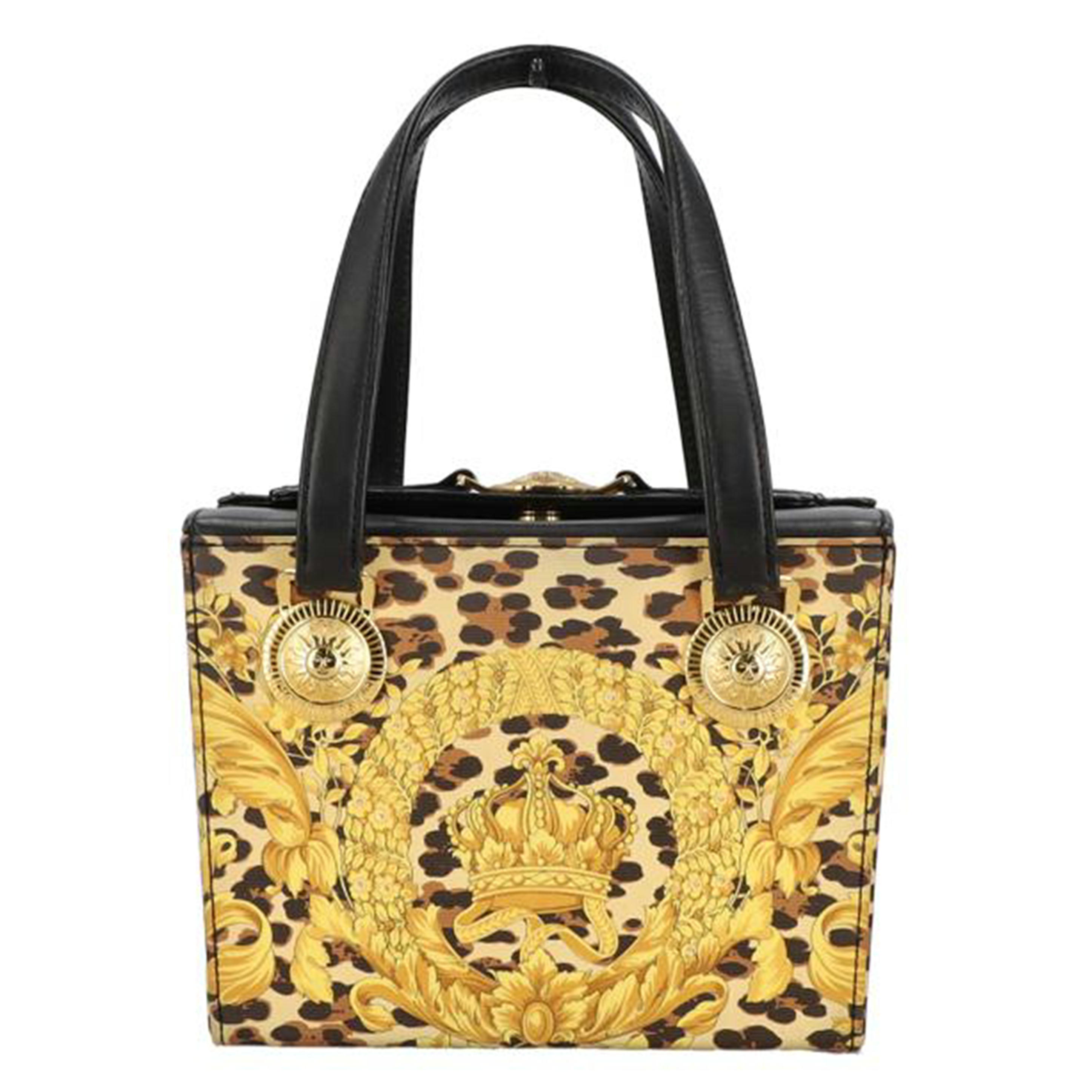 美品 ジャンニベルサーチェ ヴェルサーチ ボストンバッグ ハンドバッグ 総柄 GIANNI VERSACE(ジャンニヴェルサーチェ) / ハンドバッグ/--/総