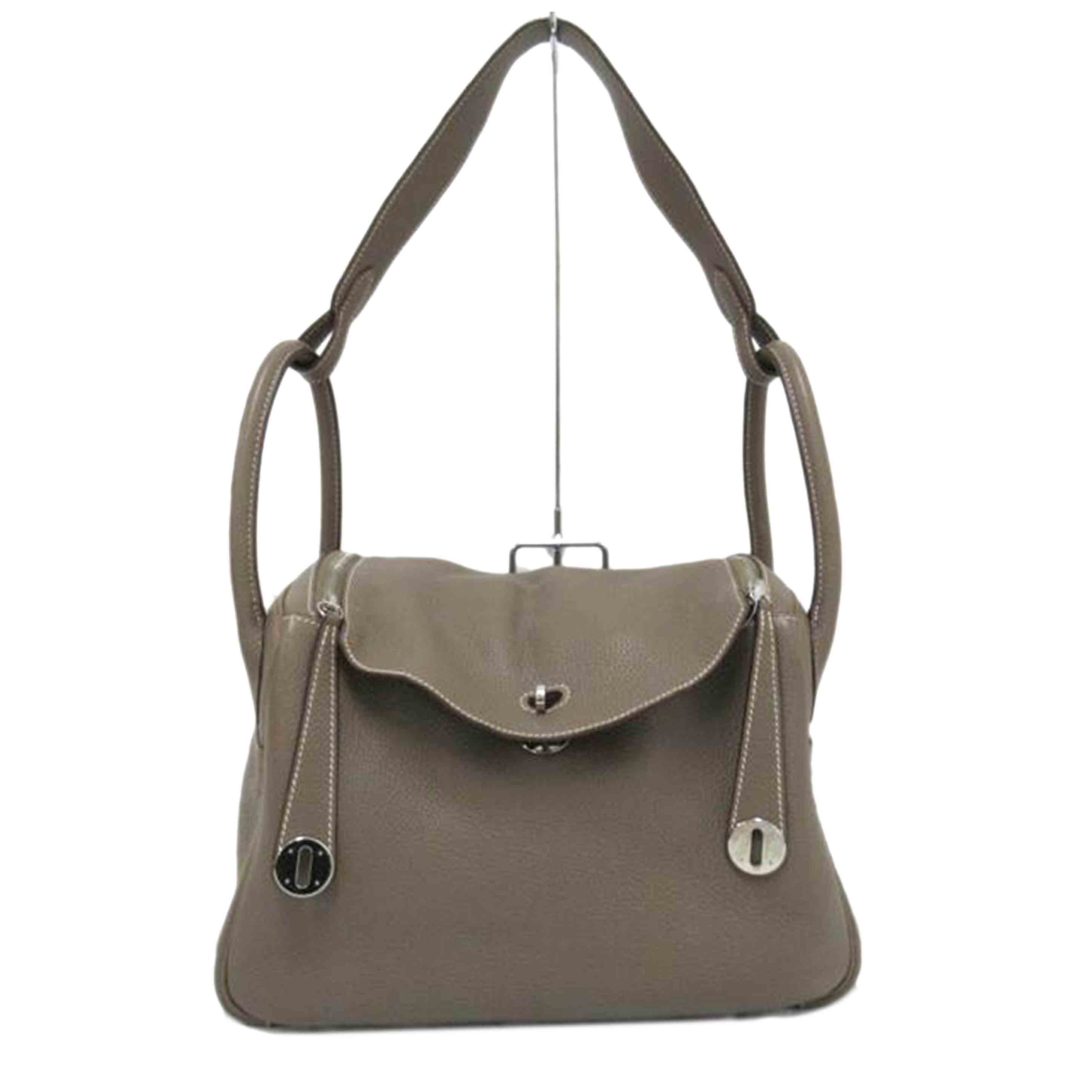 HERMES  エルメス/リンディ30/トリヨンクレマンス/A目じるし/A序列付ける/63【中古】