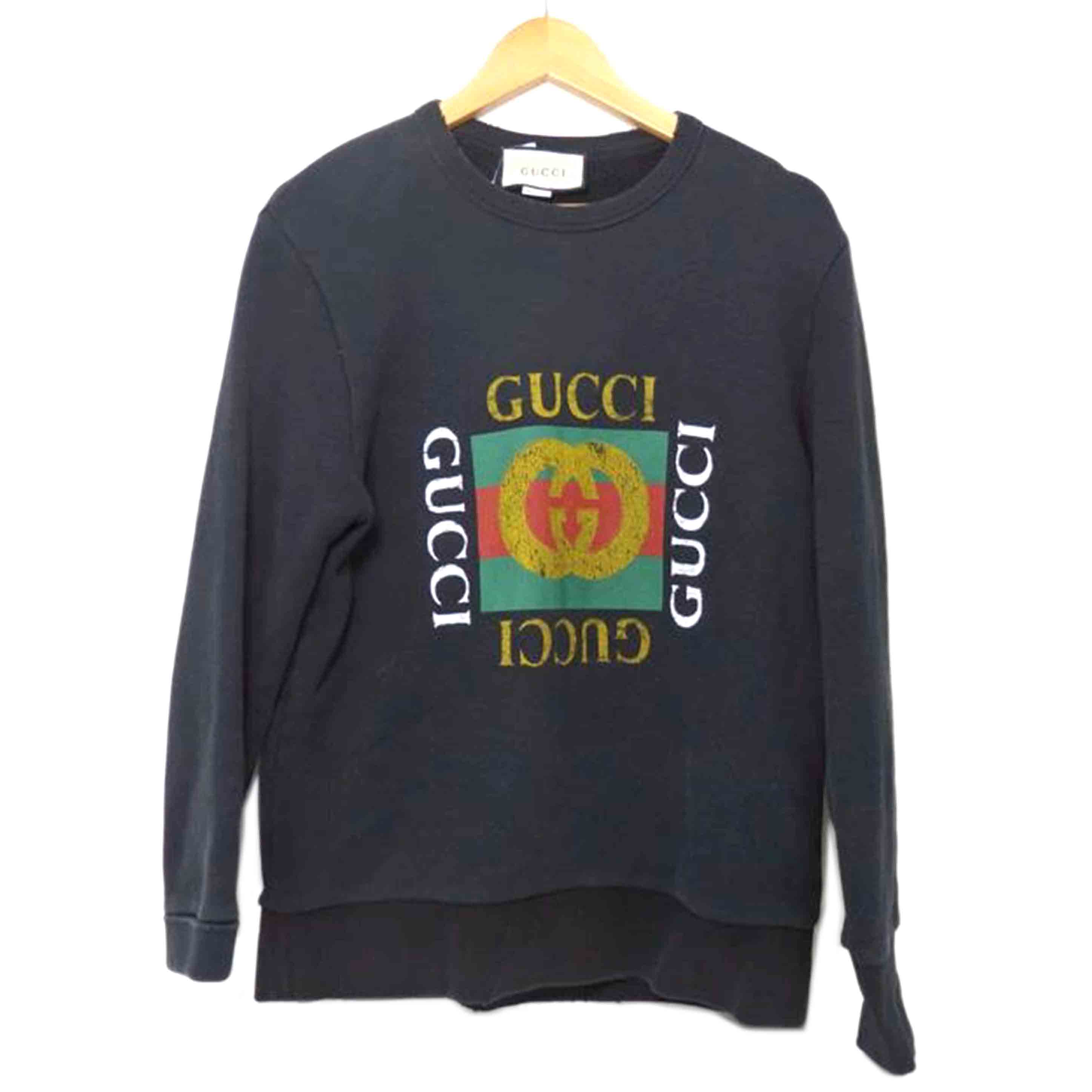 楽天市場】GUCCI SEXINESS CREW SWEAT Mサイズ 563972-XJCK2