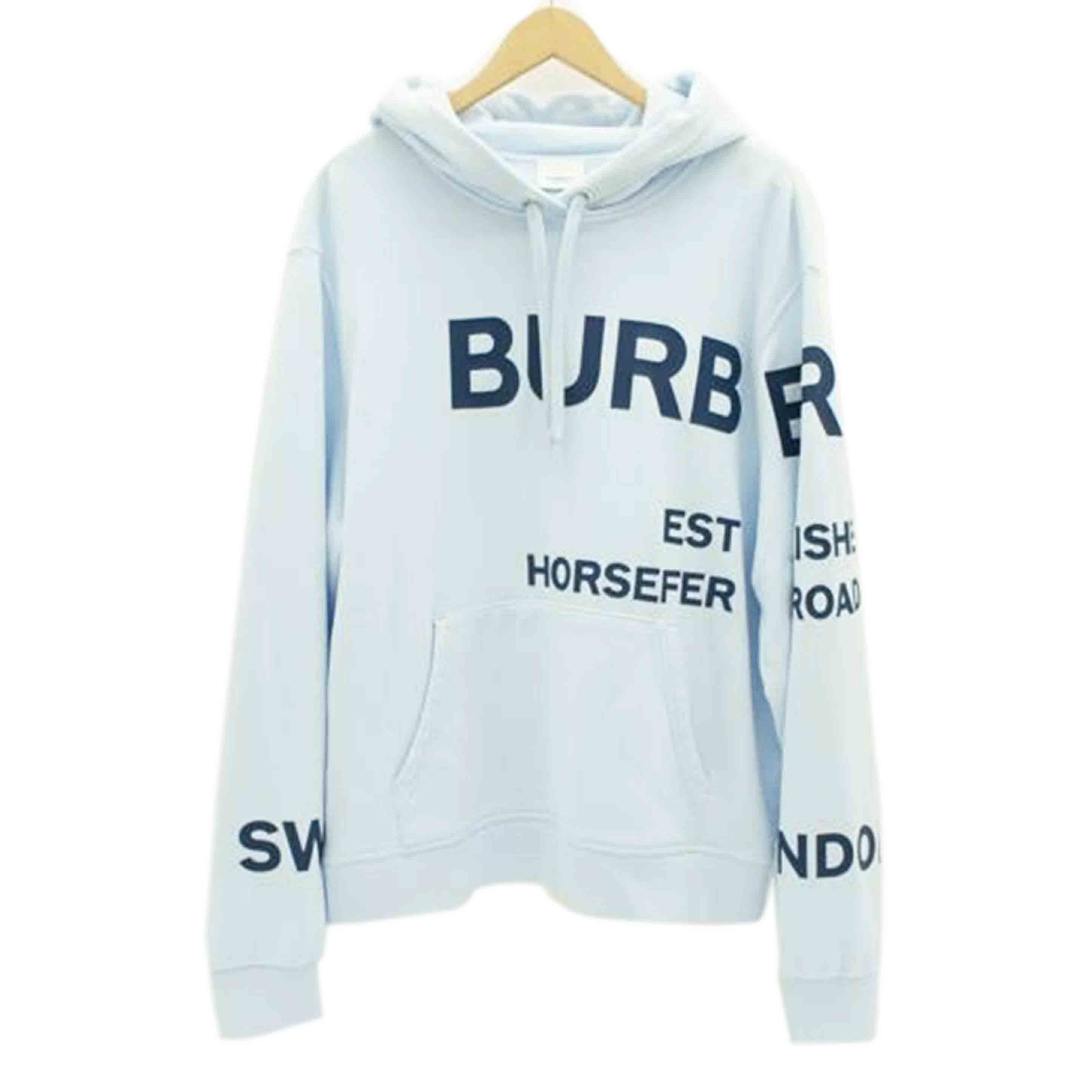 楽天市場】美品 バーバリー ホースフェリー パーカー メンズ コットン