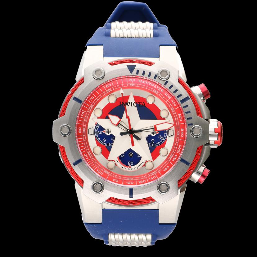 楽天市場】美品 インヴィクタ INVICTA クロノグラフ メンズ 腕時計