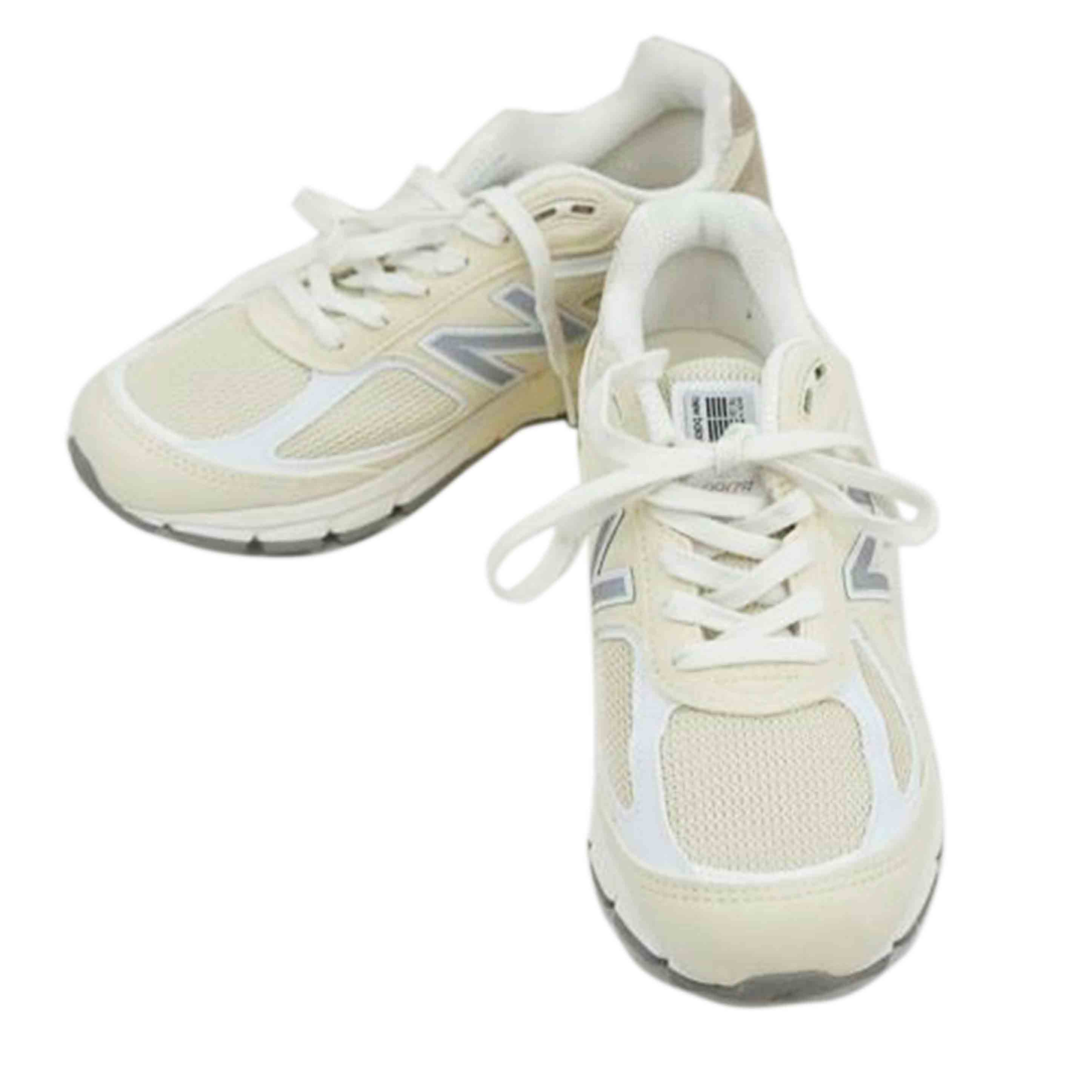 new balance ニュー平衡にする/スニーカー 990/ベ－ジュ 25.5/U990TE4/A序列付ける/67【中古】