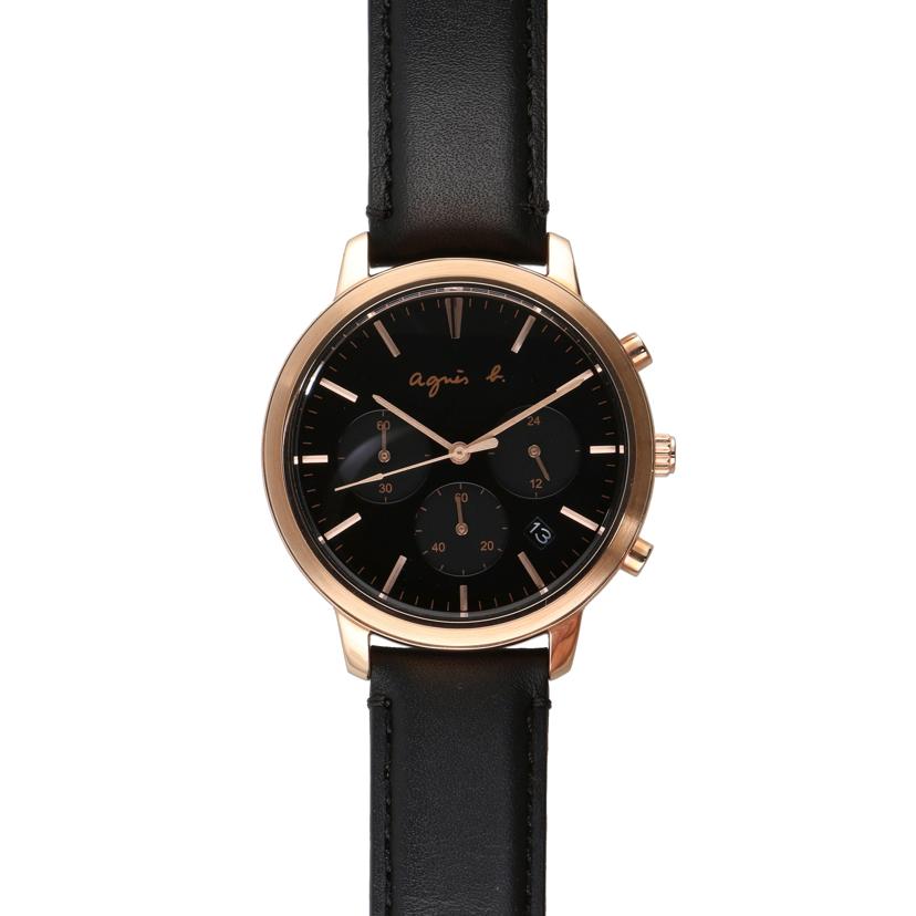 楽天市場】アニエスベー VD53-KJ00 ラウンドフェイス 腕時計