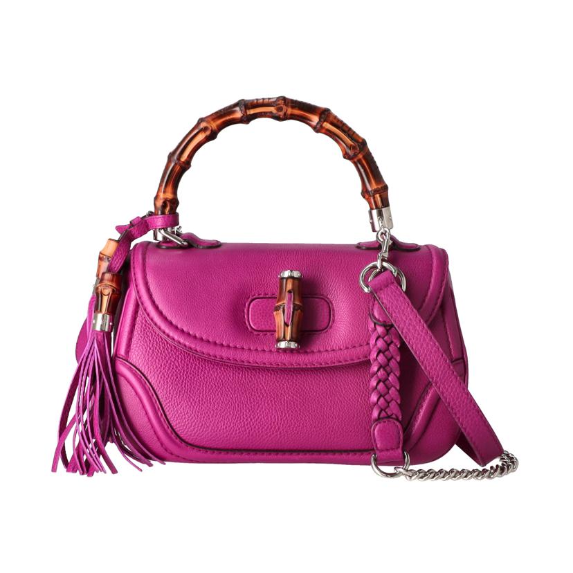 GUCCI/竹2WAYショルダーバッグ/240242/001***/A価値づける/85【中古】