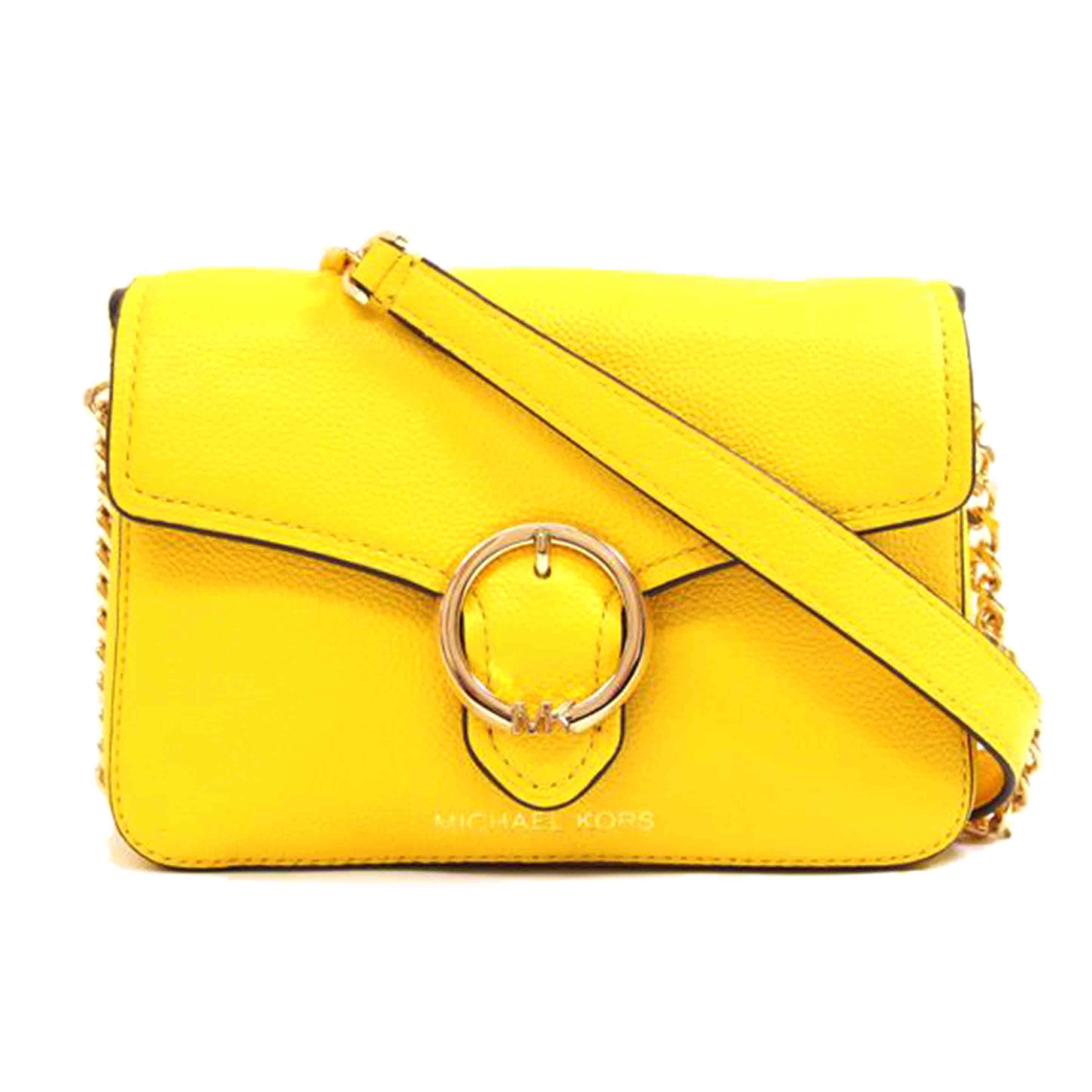 MICHAEL KORS マイケル教科課程/ワンダレザースモールクロスボディ/35T0GW5C1L/A序列付ける/71【中古】