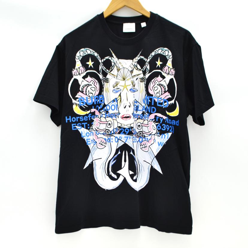 楽天市場】BURBERRY LOGO EMBROIDERY STRIPED T-SHIRT 8083612 SIZE-M