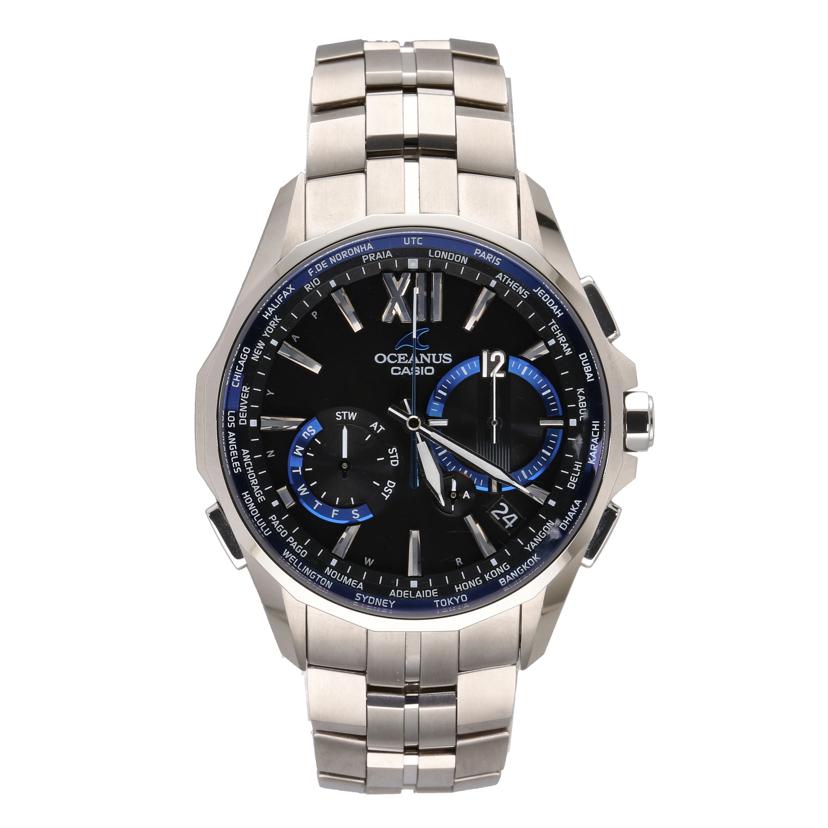 楽天市場】〇〇【中古】CASIO カシオ オシアナス マンタ ソーラー電波