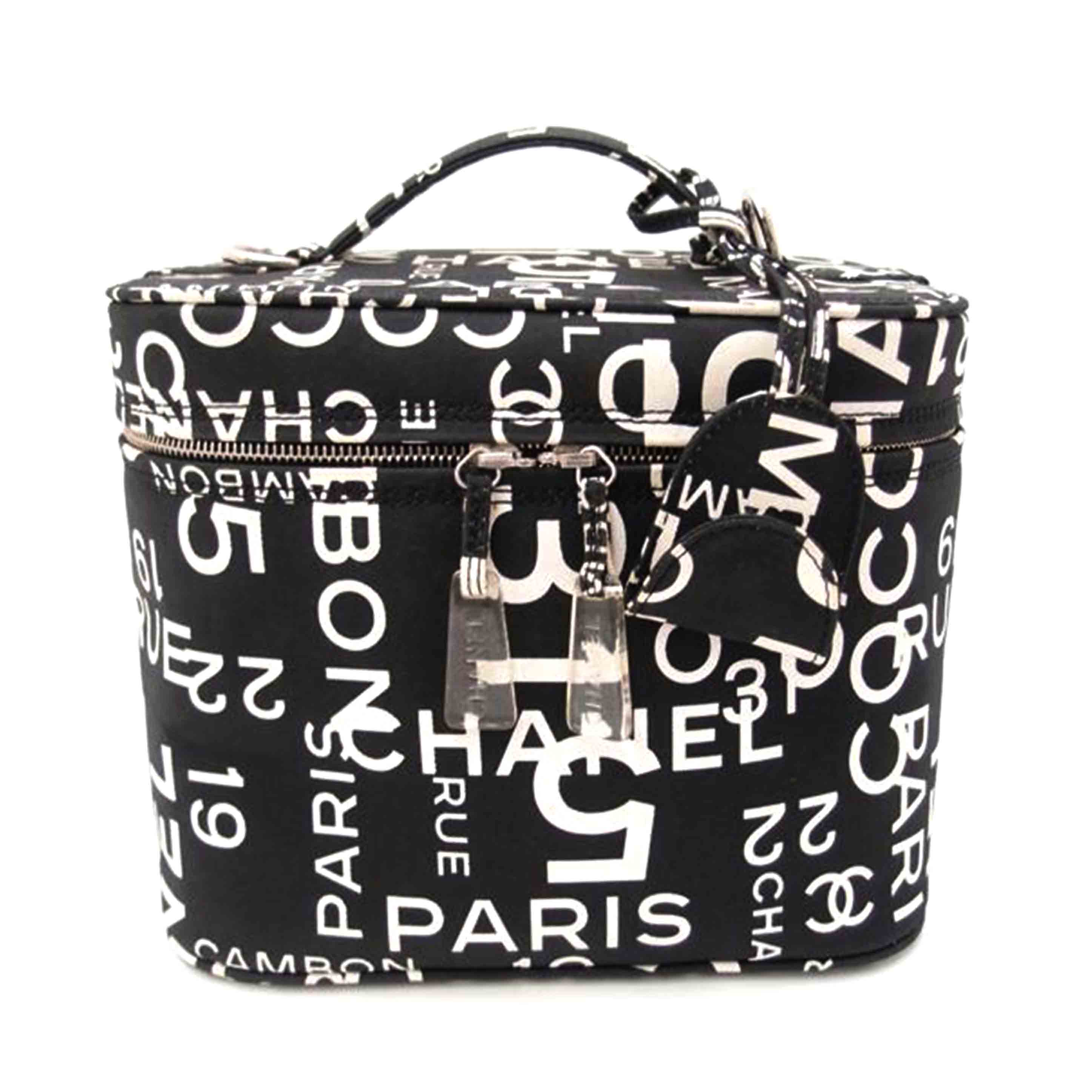 CHANEL シャネル/バイシーラインバニティ/黒いこと/738****/A位置づける/69【中古】