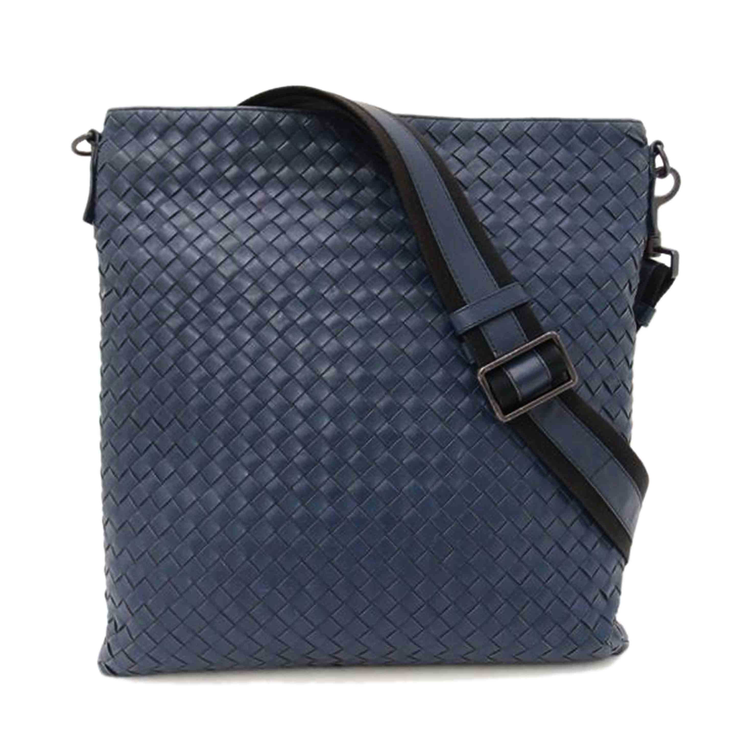 BOTTEGAVENETA ボッテガヴェネタ/イントレチャートショルダー/ブルー/276356V465C/Bランク/69【中古】|ワンダーレックス 店