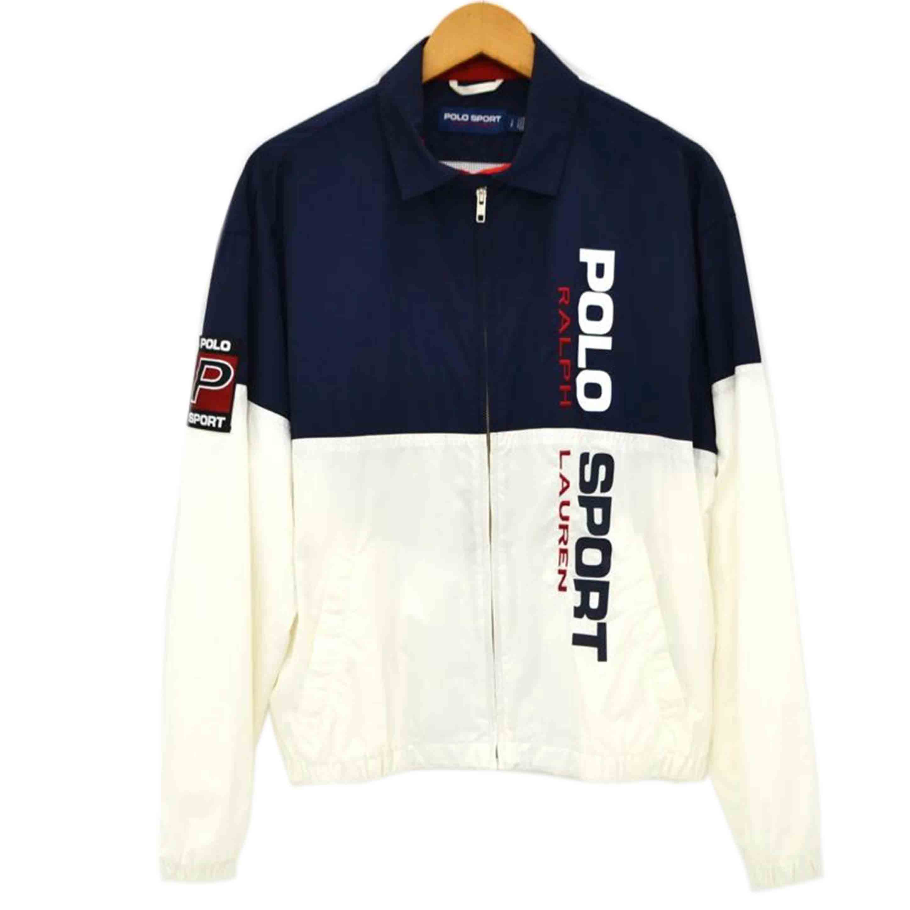 楽天市場】90s POLO SPORT Half-Zip Nylon Pullover Jacket 黒