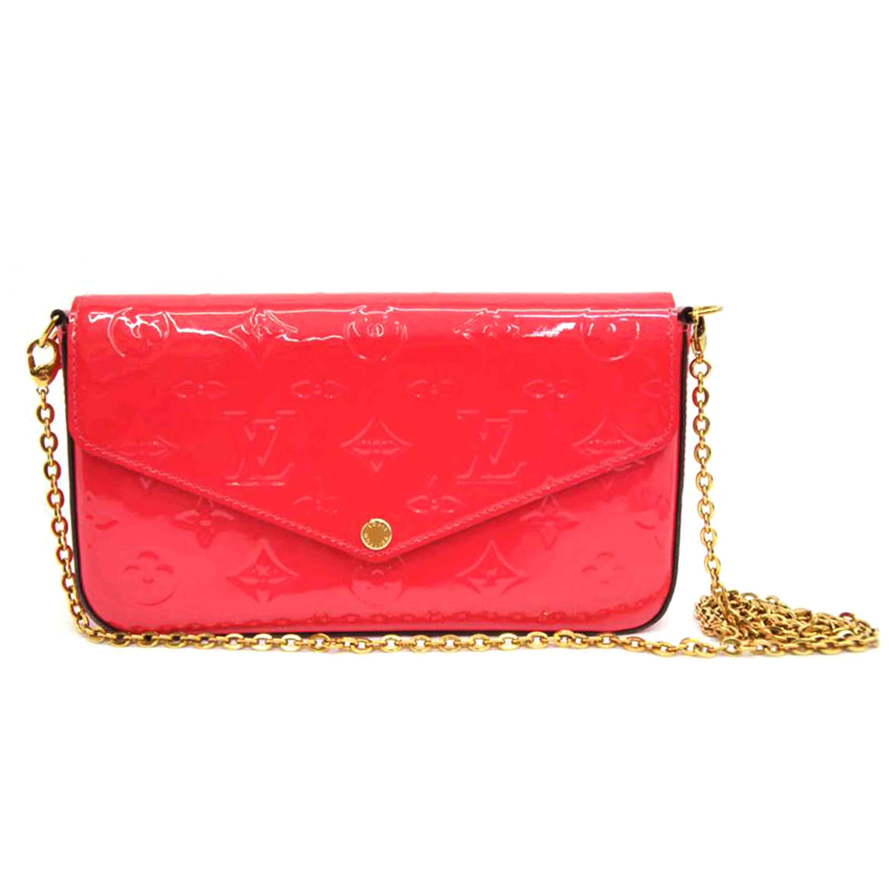 LOUIS VUITTON ルイ･ヴィトン/フェリーチェチェーンショルダー/MGヴェルニ/ホットピンク/M61787/TJ2***/ABランク/05【中古】