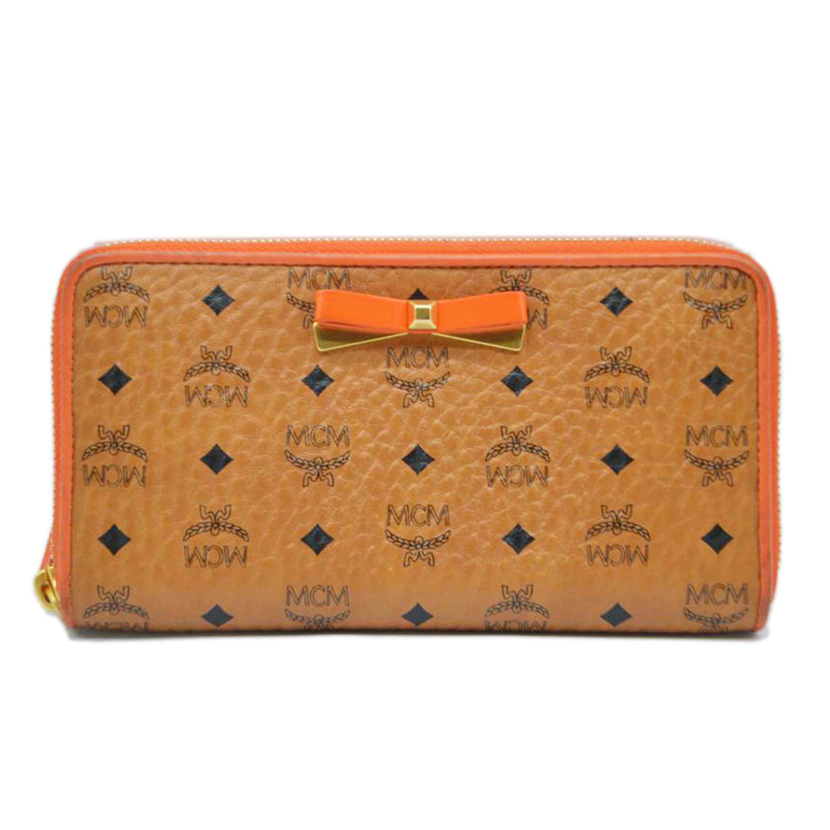 ✨新品✨レアデザイン✨MCM　長財布　ラウンドファスナー　リボン　コニャック 楽天市場】【財布】MCM エムシーエム ロゴグラム ラウンド