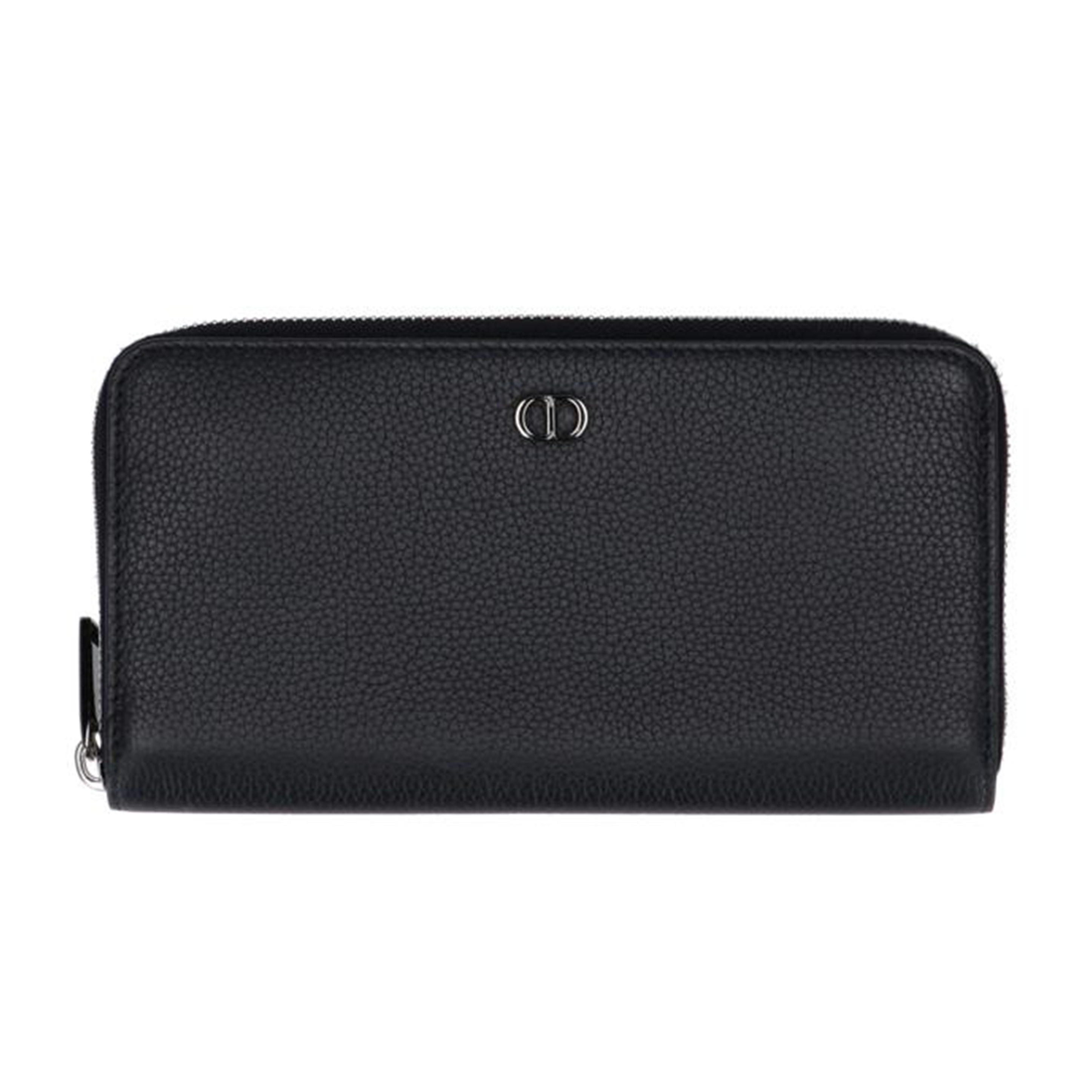 極美品】ディオール CDアイコン バーティカル 2つ折りウォレット 長