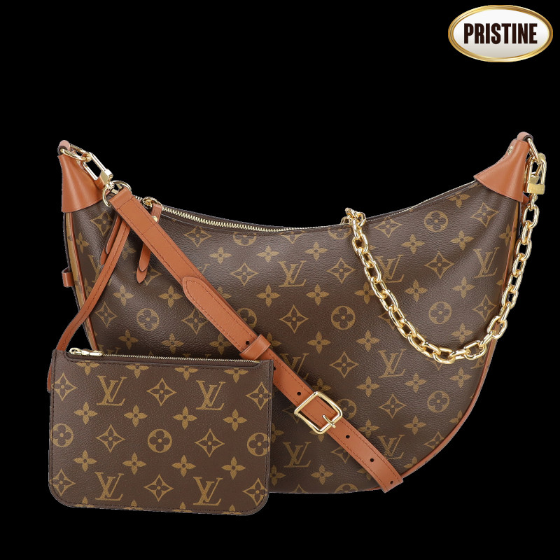 【Pristine Condition】 LOUIS VUITTON ルイ･ヴィトン/ループ･ホーボー/モノグラム･リバース/M46311/RFI*/SAランク/75【中古】