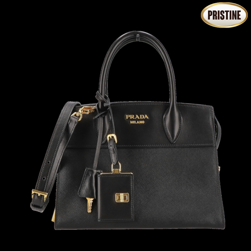 【Pristine Condition】 PRADA プラダ/サフィアーノシティ/エスプラナード2WAYハンド/1BA045/117**/SAランク/75【中古】