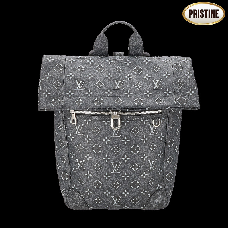 【Pristine Condition】 LOUIS VUITTON ルイ･ヴィトン/ロールトップバックパック/モノグラムデボス /M21359/RFI*/SAランク/75【中古】