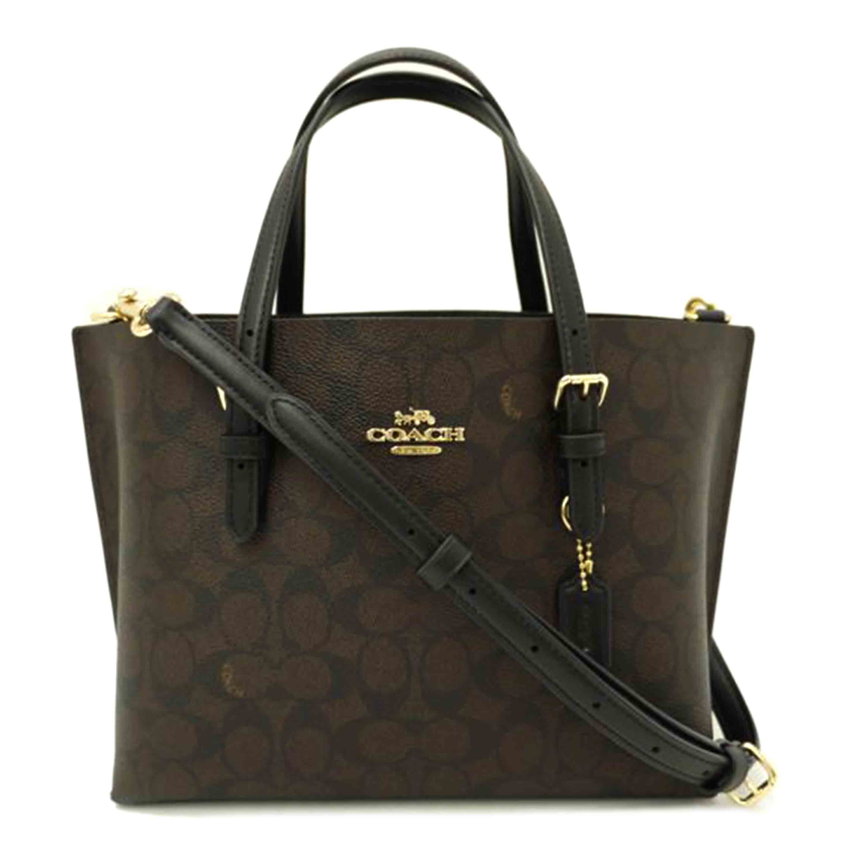 本物良品■コーチ■シグネチャー/ブラックPVC/レザー■ファスナー長財布 コーチ シグネチャー PVCの通販