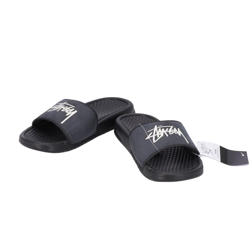 28cm stussy NIKE BENASSI US10 ステューシー 黒 28cm stussy NIKE BENASSI US10 ステューシー 黒