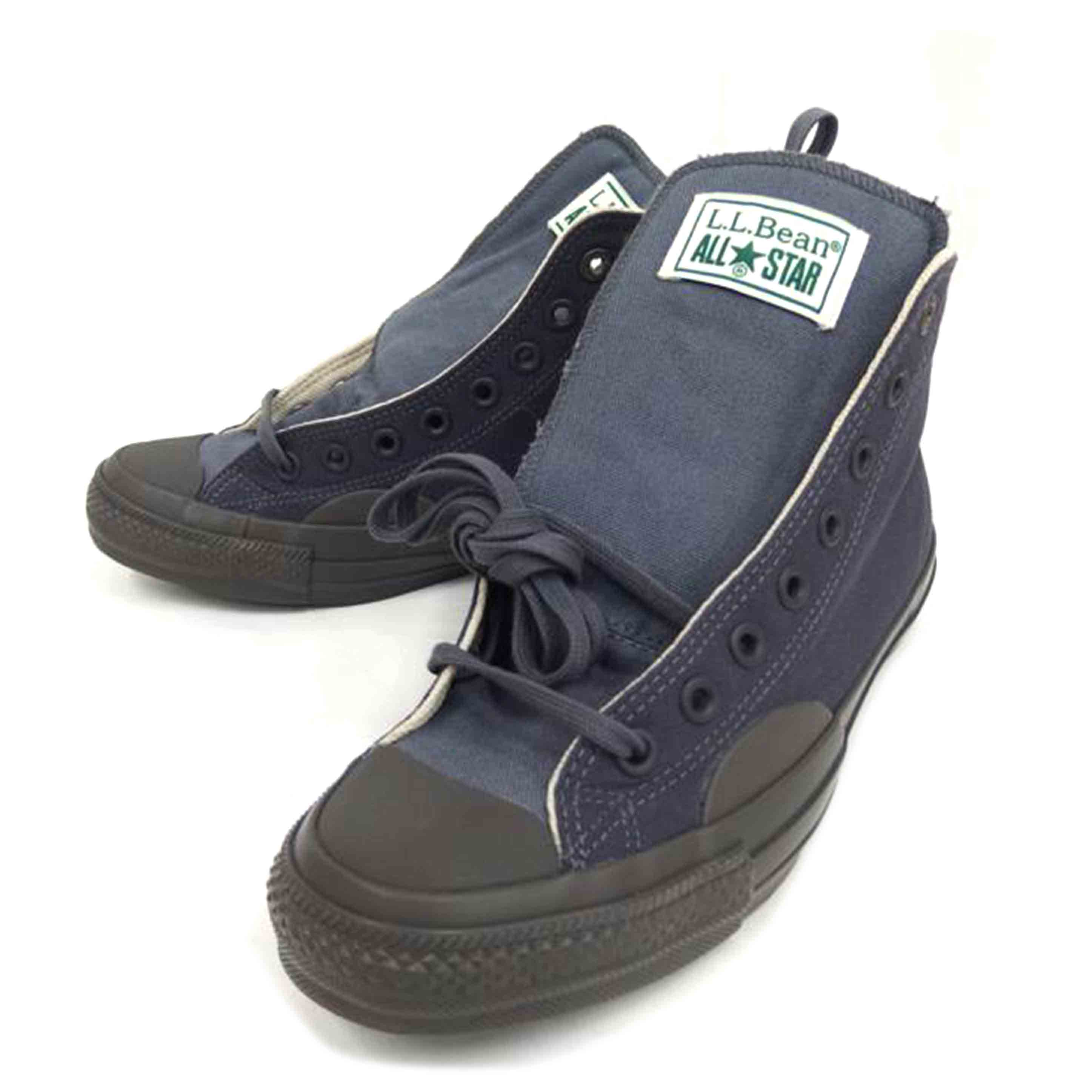 CONVERSExLLBean コンバース/ALL STAR 100 L.L.Bean HIストーングレイ グレー/1SD176/27/ABランク/82【中古】