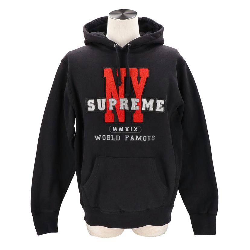 Supreme シュプリーム/コットンパーカー NY/ブラック/Bランク/18【中古】
