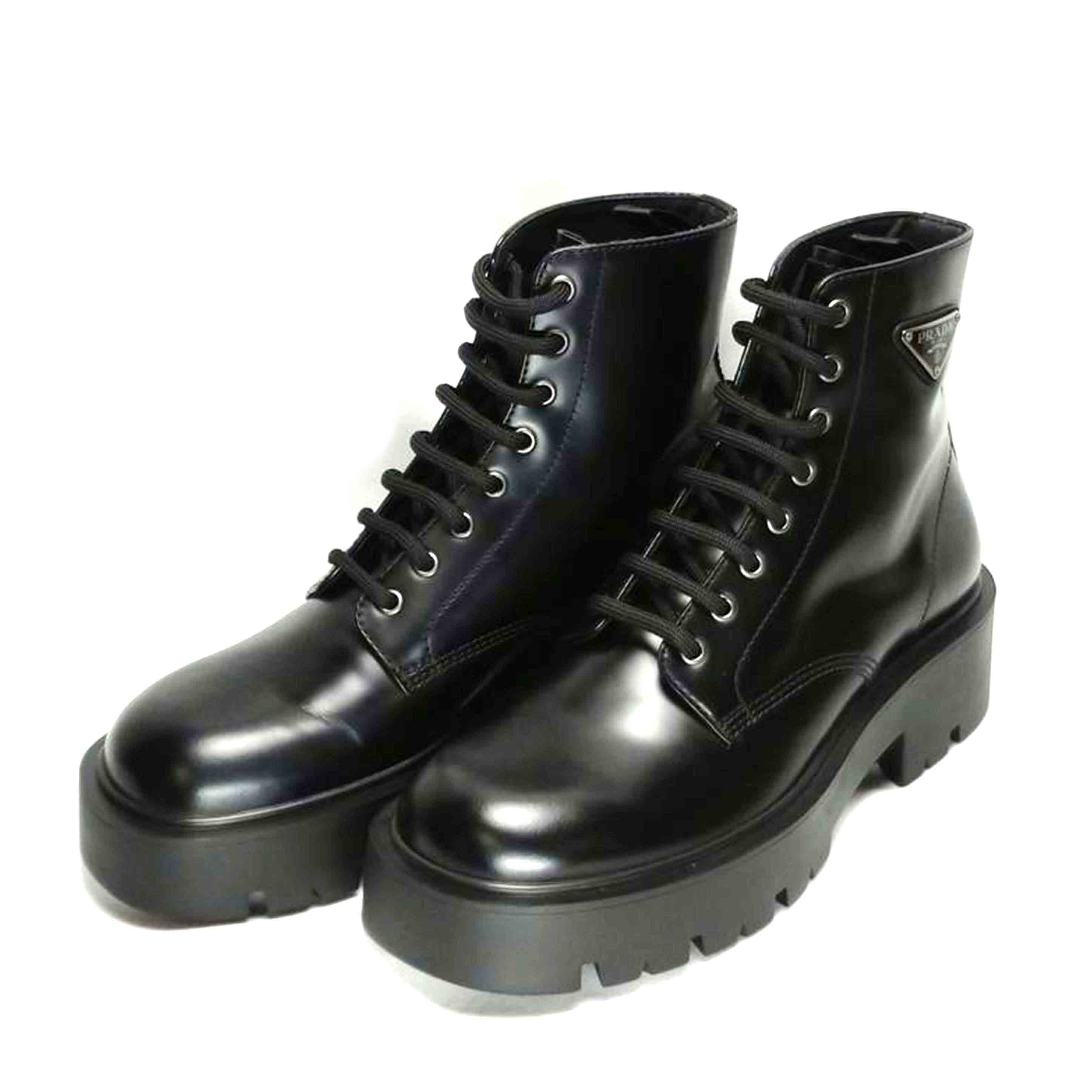 楽天市場】プラダ （PRADA） プラダスポーツ ショート ブーツ サイド