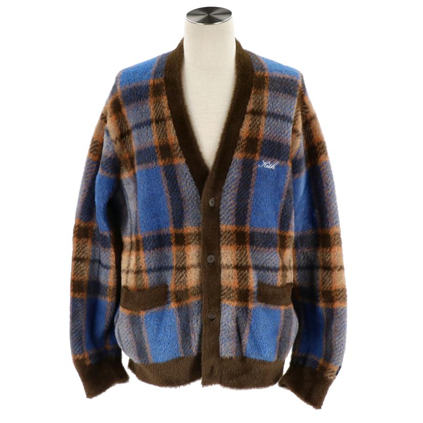 KITH 口づけ/プレイドモヘア ジレー/2022/22-080-060-0003-4-0/A序列付ける/91【中古】